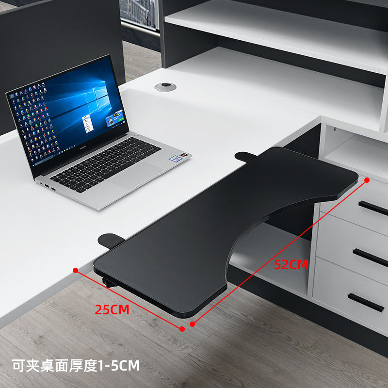 デスクトップ延長ボードブラケット穴なし拡張延長ボードパソコンテーブルワイド折りたたみボードクロスステッチ|undefined