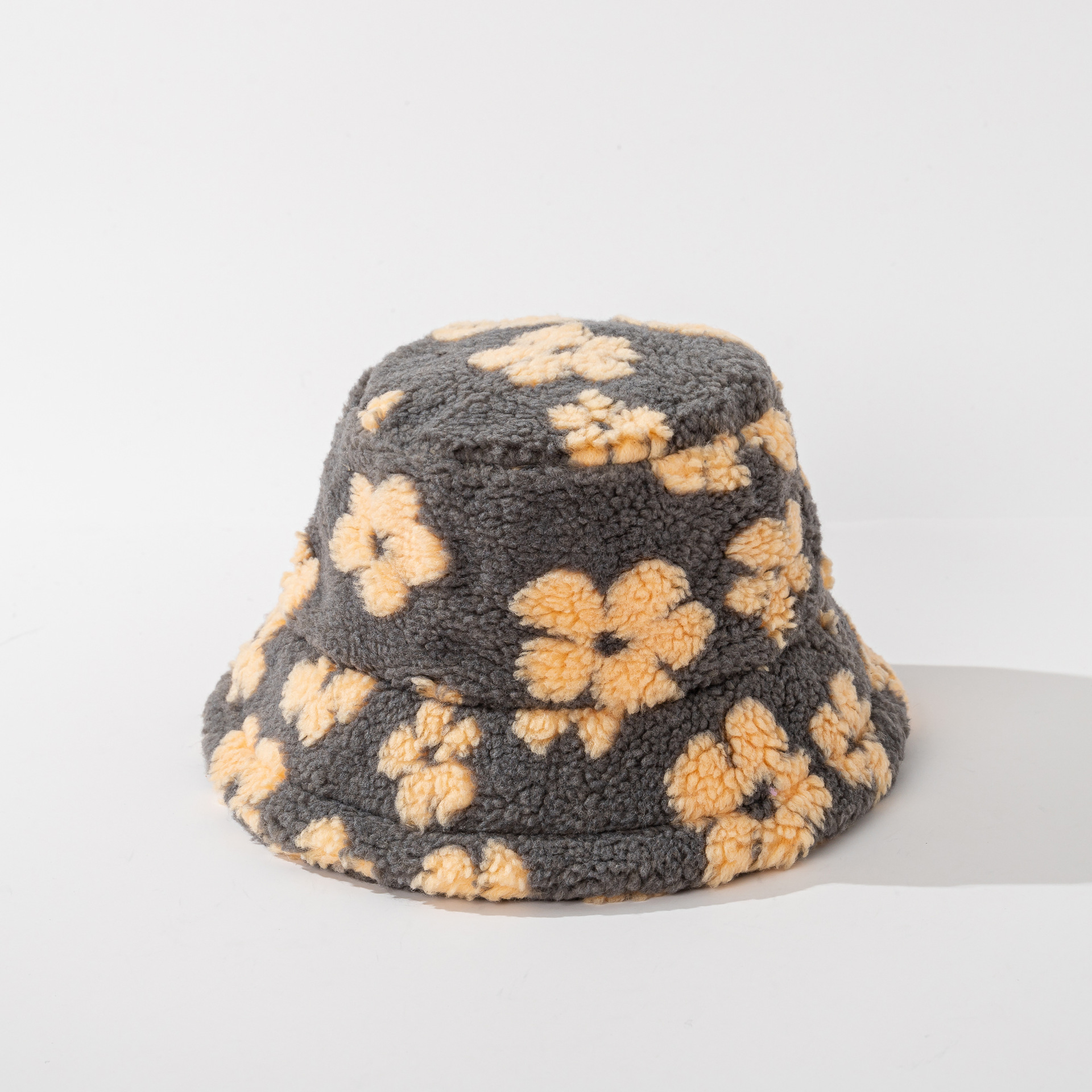 Women's Gender Women's Hip-Hop Classic Style Streetwear Flower Printing Short Brim Bucket Hat