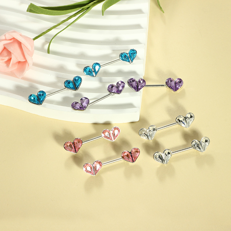 Labret piercing jewelry detail image