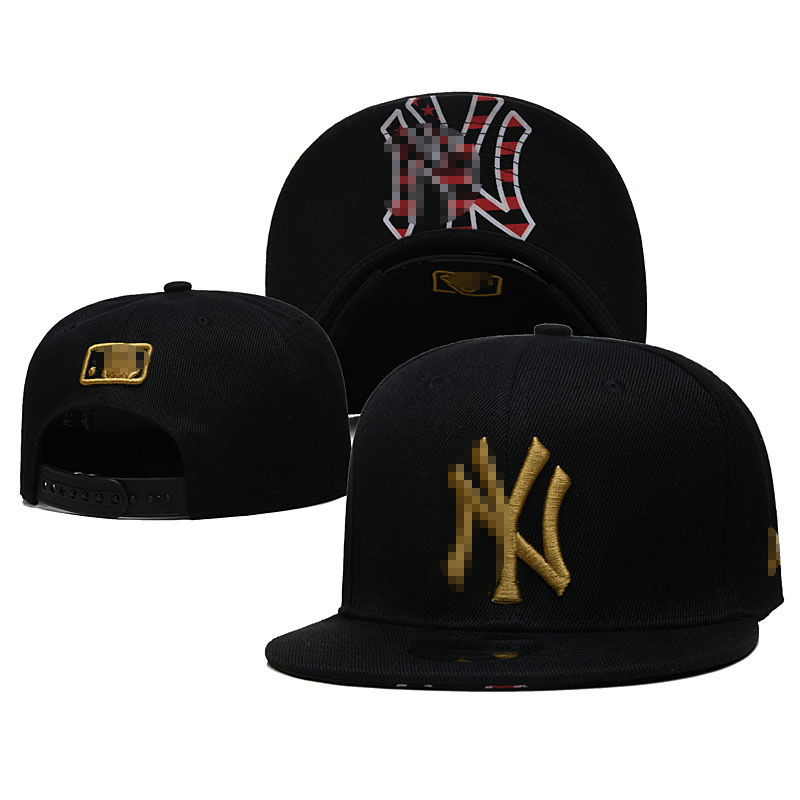 Dodgers Yankees Gorra de béisbol MLB Sombrero plano bordado para hombres y mujeres Sombrero de hip-hop americano Sombrero grande
