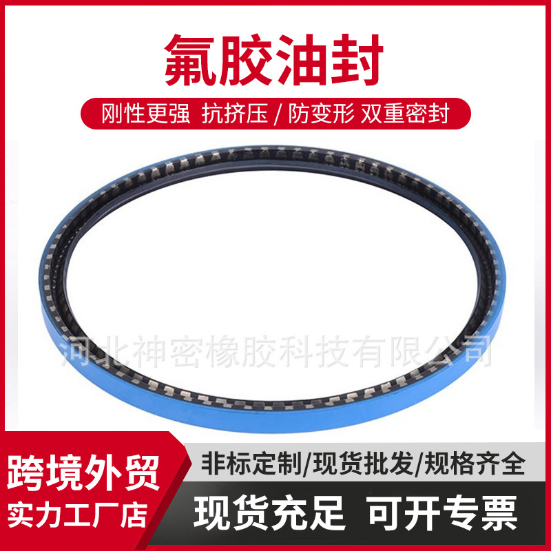 电厂磨煤机油封磨辊氟胶油封上重HP型SM8640耐高压密封圈量大价