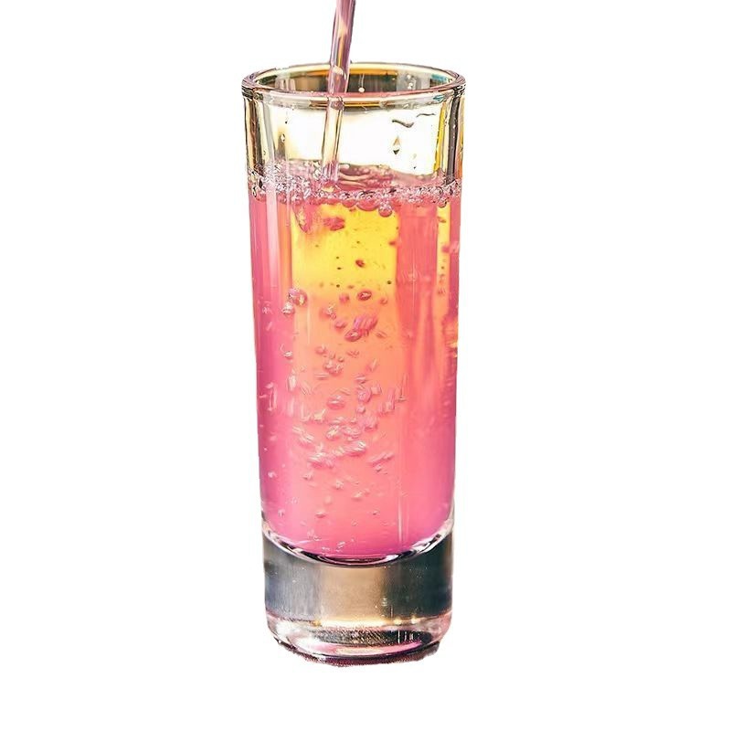 Taza de bala de fondo grueso de bar, taza de vino casera, taza de vino de vidrio, taza de cóctel, taza de vino extranjero, conjunto de tazas de vino