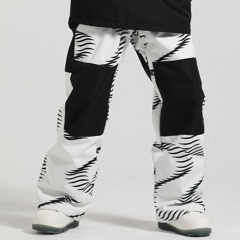 Winter ski windproof trousers