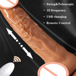 外贸女性名器电动遥控自慰器全自动抽插阴茎硅胶女用仿真阳具按摩