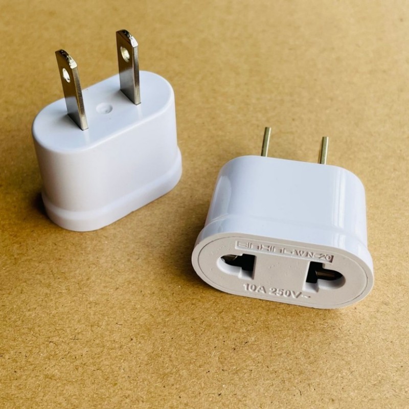 Pequeño estándar europeo transfronterizo, estándar de EE. UU., Conector de conversión estándar de Australia, adaptador de viaje redondo a plano, convertidor de toma de corriente de dos orificios image 19