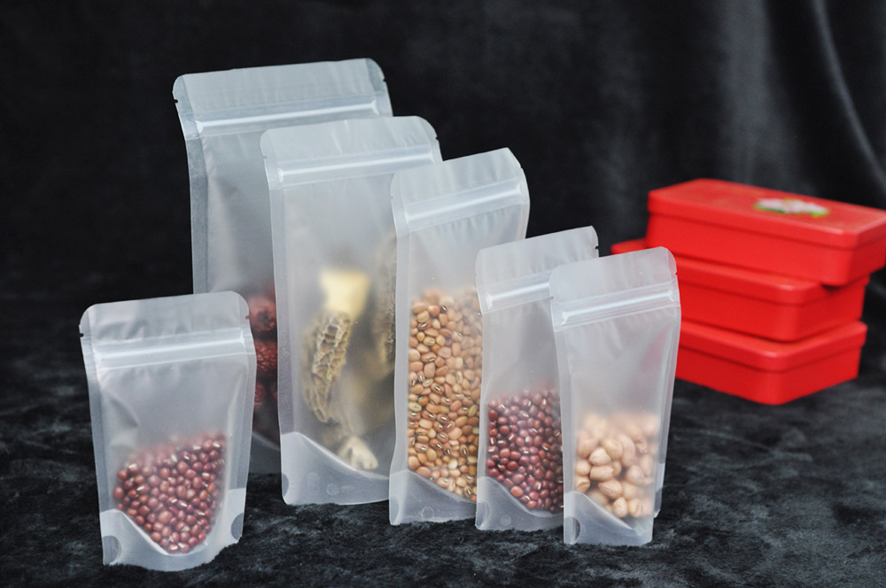 Customized frosted stand-up bags for food, nuts, dried fruits, sealed packaging bags, sweet potato chips, snacks, thickened sealed bone bags pic 10