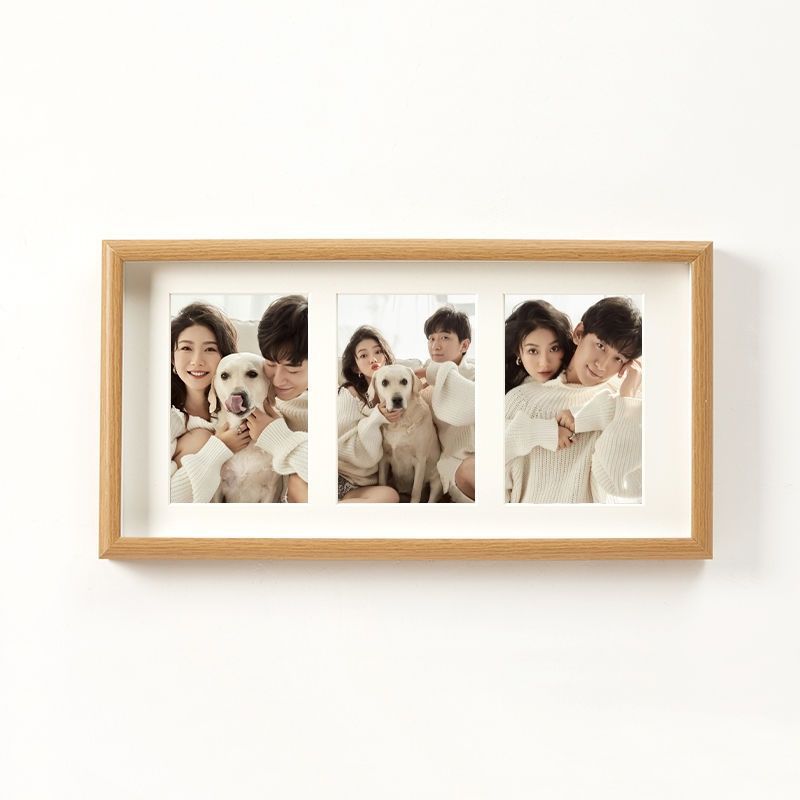 우드 컬러 3프레임(3 장, 6inch 장)