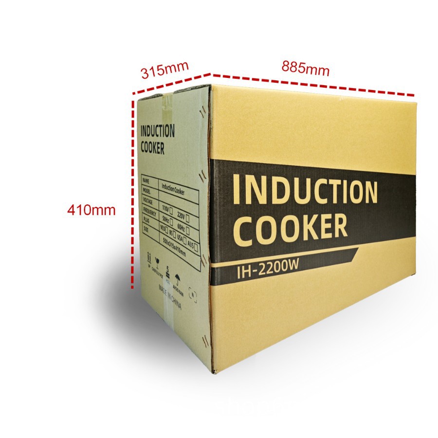 Estufas electromagnéticas domésticas comerciales multifuncionales cocina frita cocina frita alta potencia exportación de comercio exterior 110V