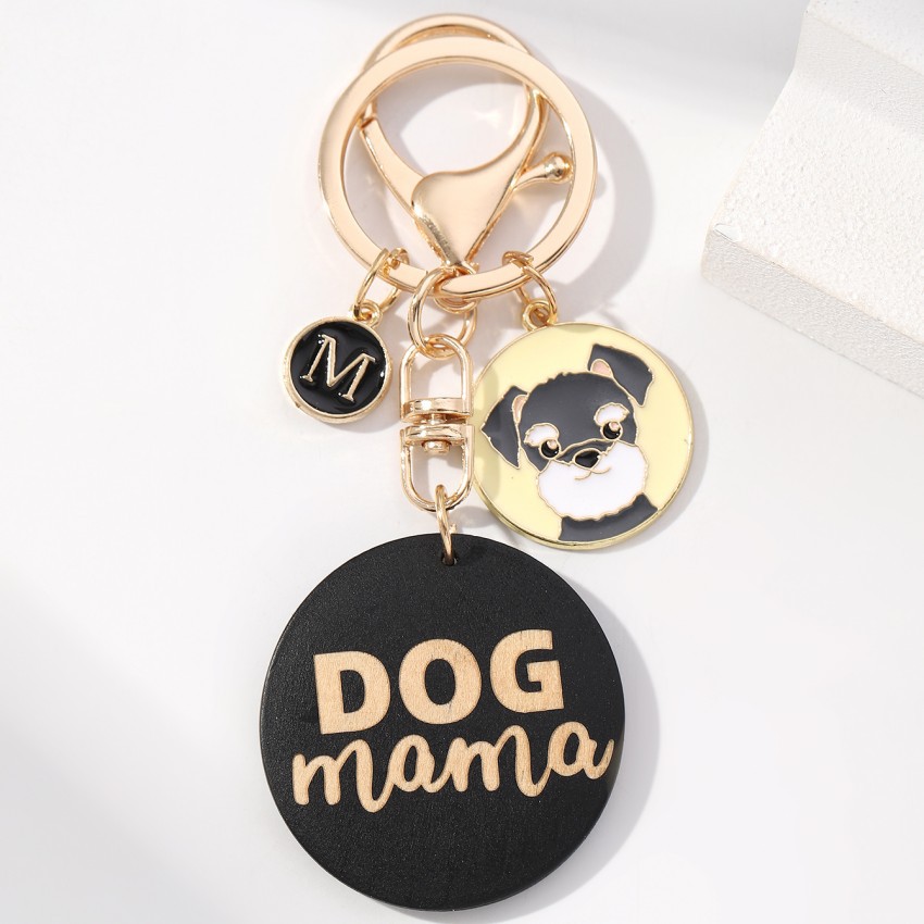 Lindo Letra Perro Madera Unisexo Llaveros display picture 7