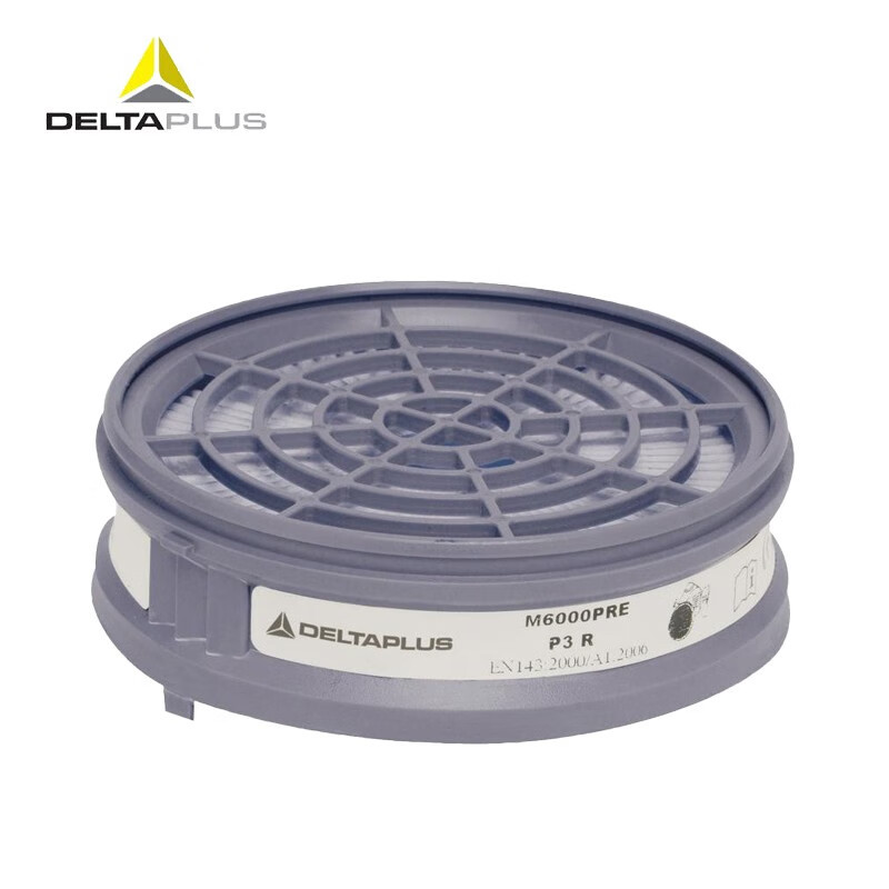 Delta 105134 PREP3 cartucho de filtro de larga duración P3 polvo con media máscara para usar cartucho de filtro de veneno 2 / paquete