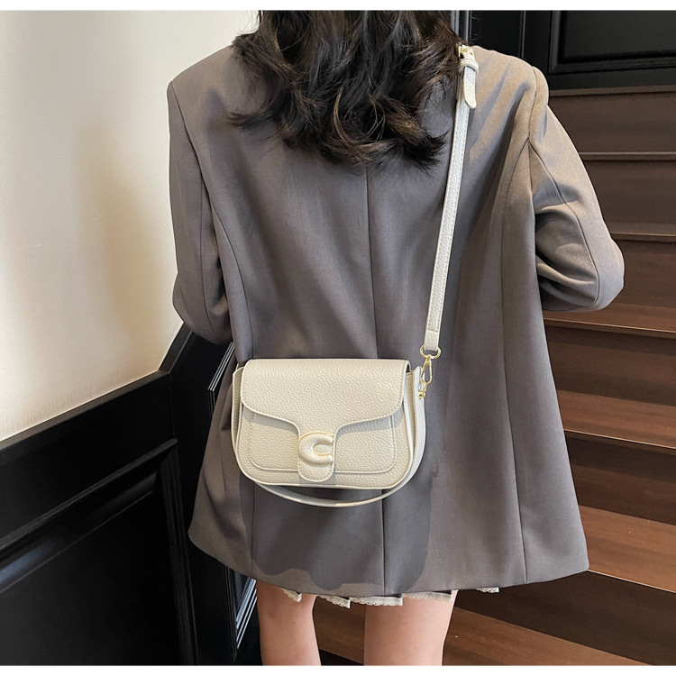 Korean niche fashion handbag for women 2025 new style simple solid color casual small square bag with a sense of high-end crossbody undefined