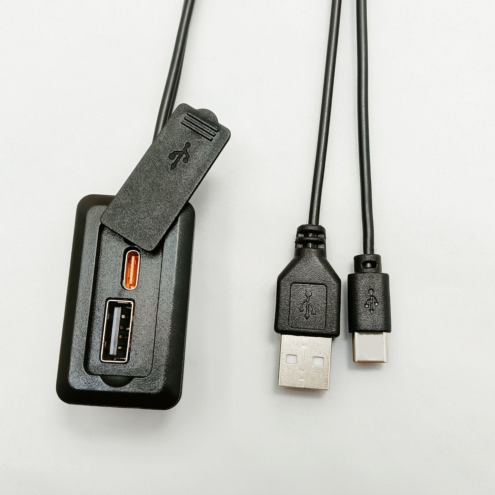 Factory In-Stock USB Extension Cable, Luggage Accessories, Charging Cable, Male to Female USB Charging Cable, Type-C Extension Cable