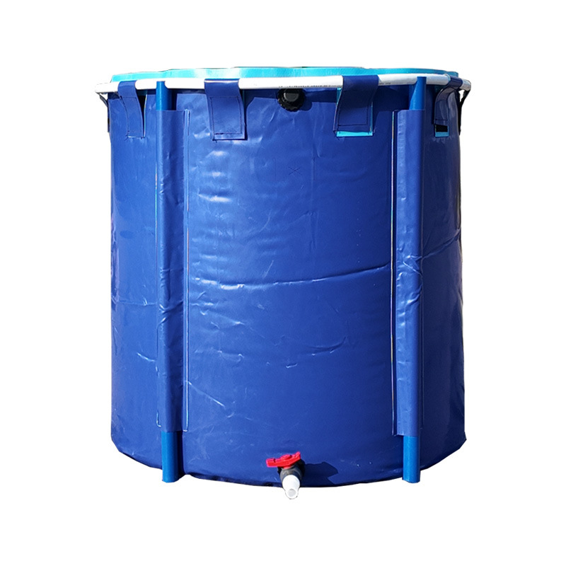 Round plastic bracket canvas fish pond PVC thickened reservoir…