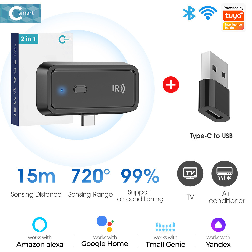 mini-Type-C port universal remote control USB conversion head