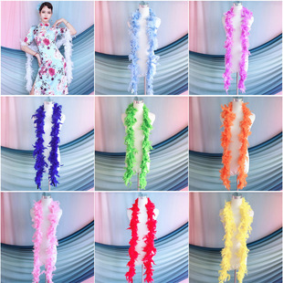Dance Clothing Accessories Feather Shawl Classical Dance Cheongsam Accessories Dance Multi-Color Feather Shawl Shawl for Adults and Kidsren