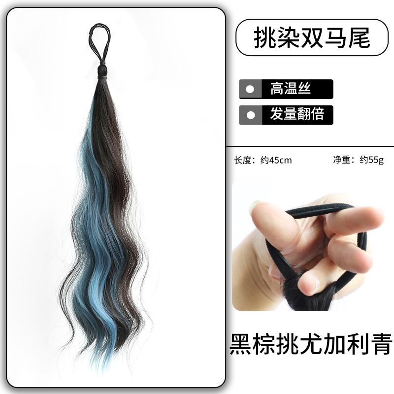 Peruca de pelo de anillo de pelo de pelo de simulación de pelo de pelo de bola de cabeza de brotes de flores de cabeza de pelo de disco de pelo flojo de artefacto de pelo de pelo de haz de pelo