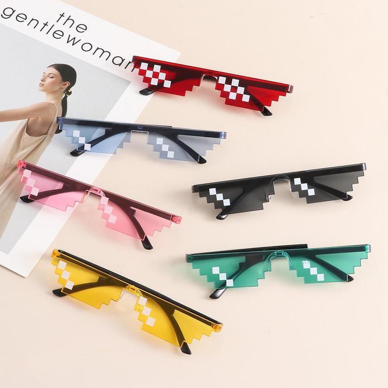 2025 New Cross-Border Dropshipping Christmas Halloween Player Robot Sunglasses Shadow