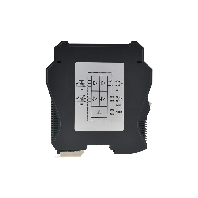 电位计信号隔离变送器电阻转换位移调理模块0-10V4-20mA 阿尔泰