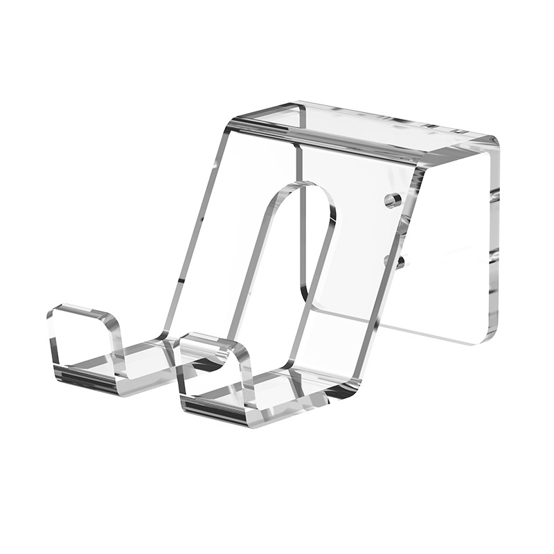 Soporte de acrílico sin taladro para controlador de PS5, soporte universal para almacenamiento de controladores de juegos, accesorios para Switch