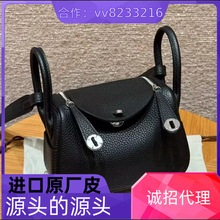 【进口原厂真料】全手工蜡线tc牛皮琳迪包mini医生包真皮单肩斜挎