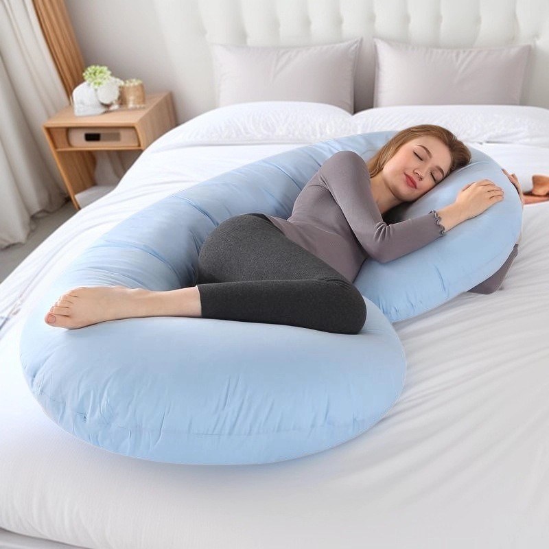 Multifunctional Sleeping and Waist Support Pillow for Pregnant Women, Side Sleeping Pillow, Nursing Pillow, Detachable Maternity Pillow, Multifunctional Waist Support Pillow