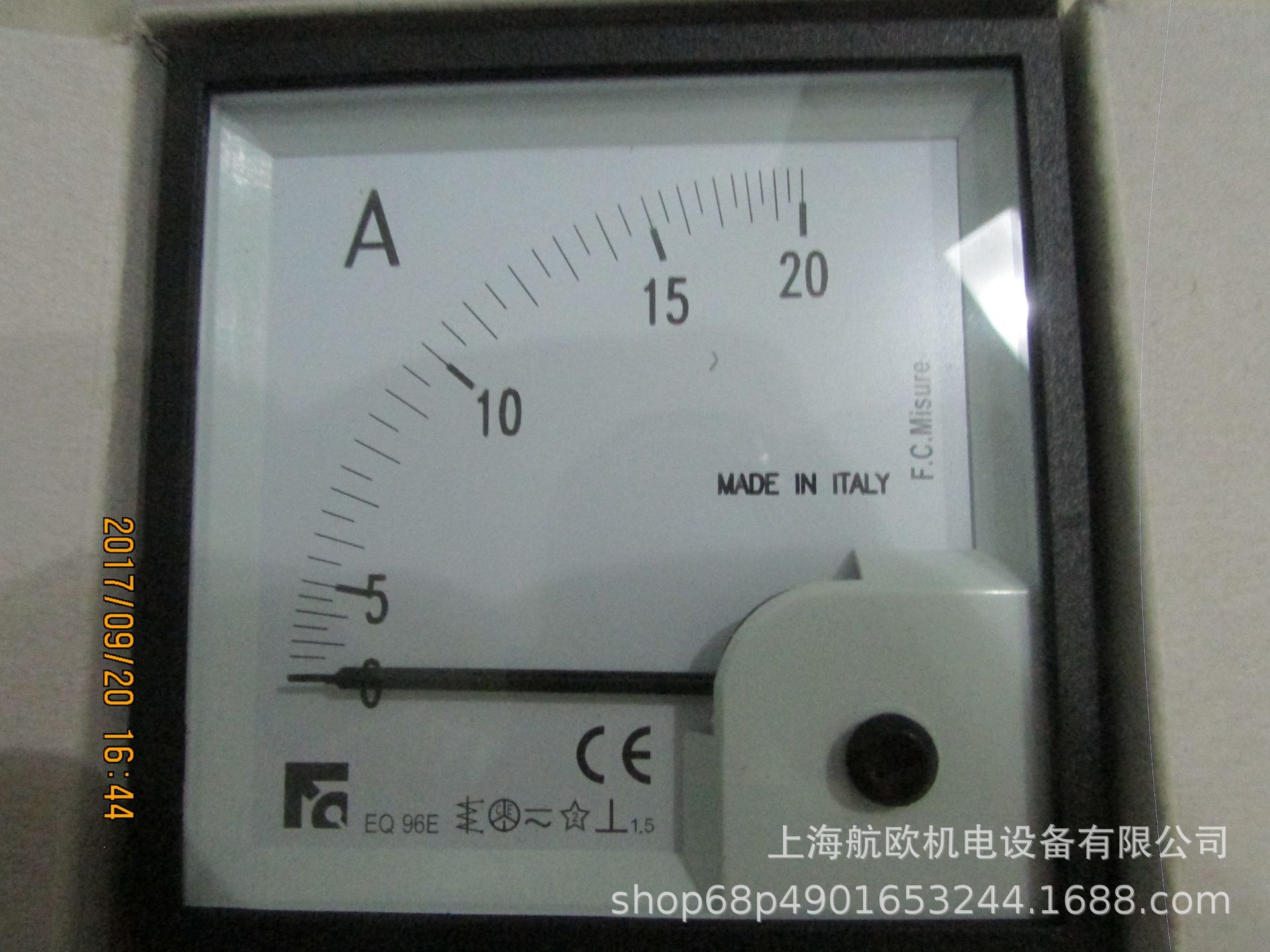 FC MISURE安培表EQ 96E 40/5A，EQ 96E 15A