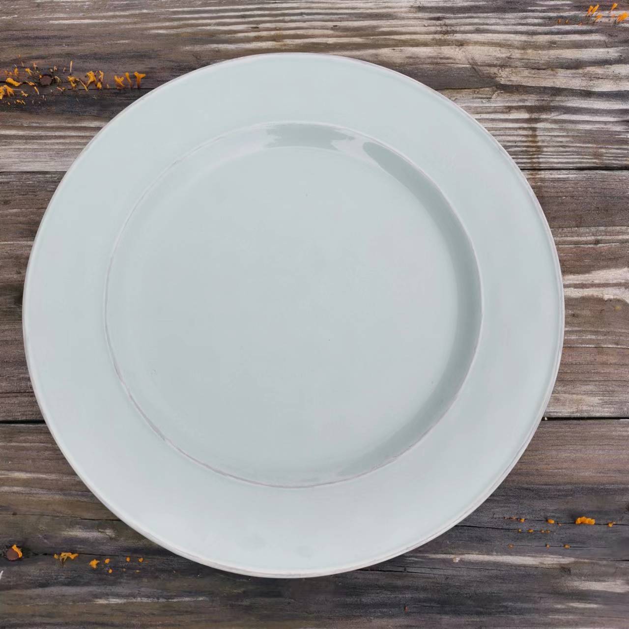 Grieta de hielo creativo plato de forma especial de alta apariencia postre de cerámica bandeja de té plato de hogar plato de ensalada de frutas plato occidental