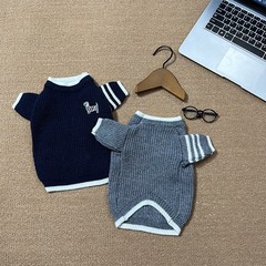 犬服、秋冬ペットトレンドブランドセーター、シュナウザー、ウエストハイランドフレンチドゥ、プードル猫、トレンドブランドペット服
