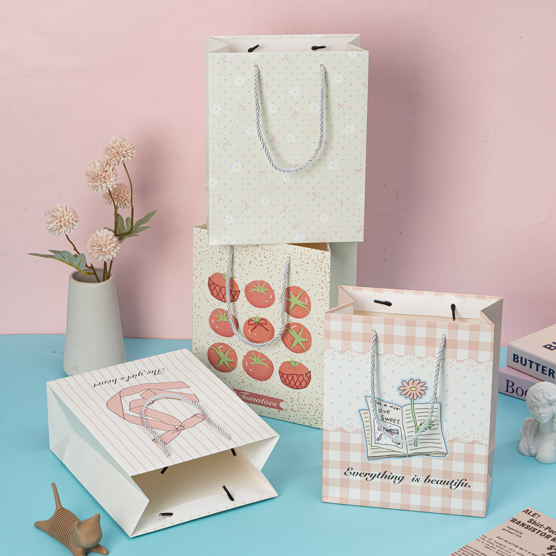 New Vertical Gift Bag Universal Exquisite Gift Packaging Bag Factory Direct Sales Wholesale