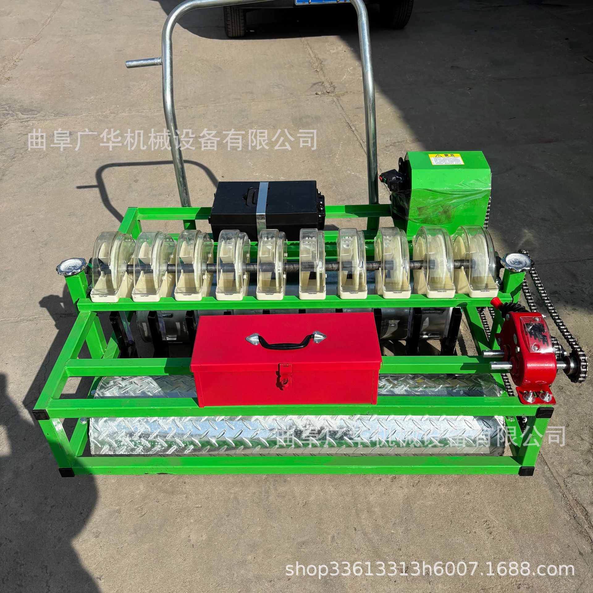 汽油自走式蔬菜药材精播机 农用稻谷播种机 菜园地勺式点播机