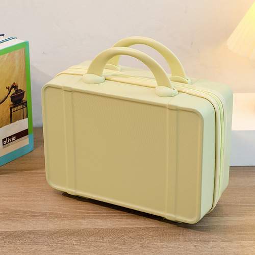 Macaron Handbag Makeup Box 14-inch Luggage Bag Portable Storage Box Fresh Style Gift Box Travel Case