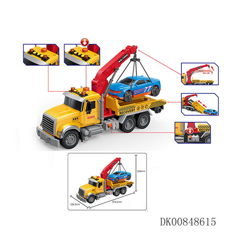 Cartoon inertia ambulance for boys