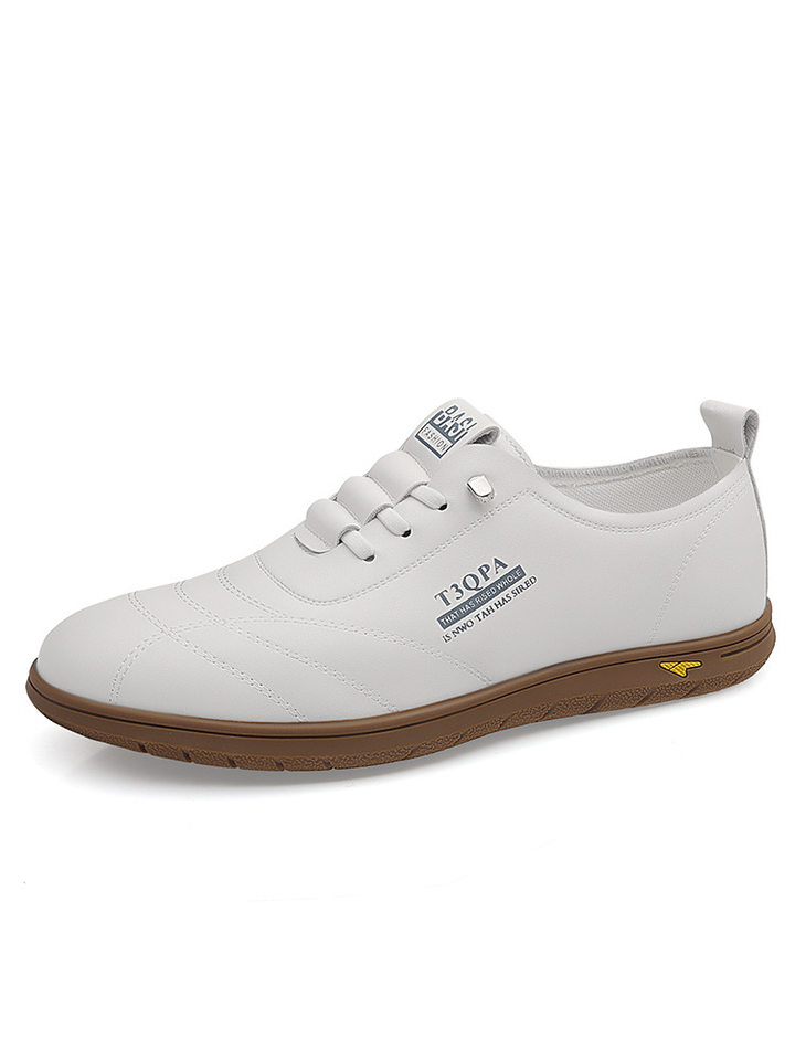 Giày lười nam da mềm đế mềm dạng slip-on phong cách retro, giày da nam thường ngày — Màu trắng 9173, Màu đen 9173, Màu đen cotton chi tiết 2