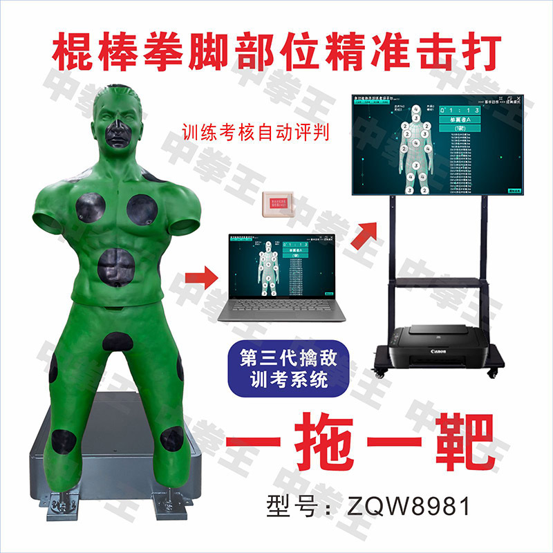 The Third Generation of Sauna Fighting Intelligent Assessment System Fighting Boxing Power Test Enemy to Resist Assessment