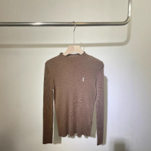 2025秋冬新款女士圆领修身百搭羊毛毛衣