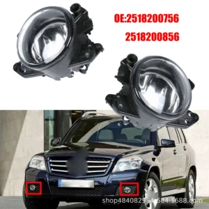 Mercedes-Benz W251 W204 W221 W164 ön duman faraları 2518200756 2518200856