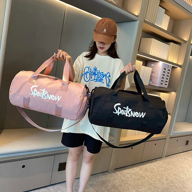 Lulu Bag Women's Dance Studio Shoulder Swimming Bag Dry and Wet Separation Crossbody Bag Waterproof Yoga Bag Custom Fitness Bag