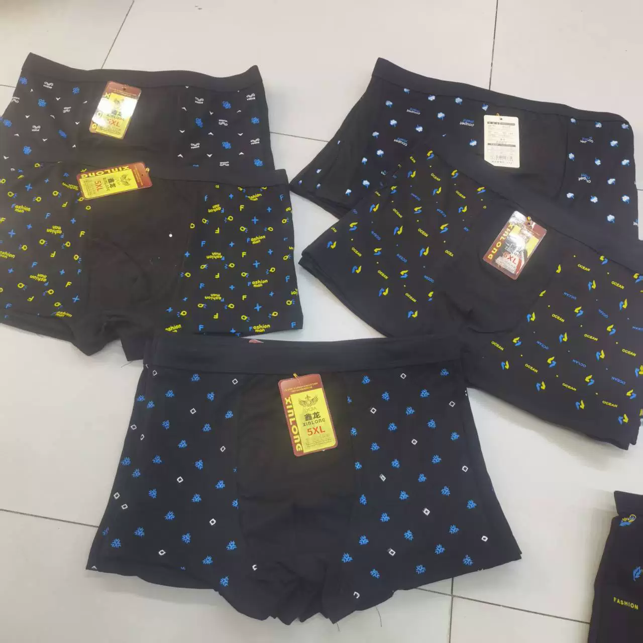 Мужской лайкра хлопок плоские трусики средней талии принт сплошной цвет простой модный мужской четырехугольный леггинсы стенд оптом