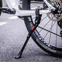 适用捷安特自行车脚撑铝合金可调节山地车支架脚撑架儿童单车边撑
