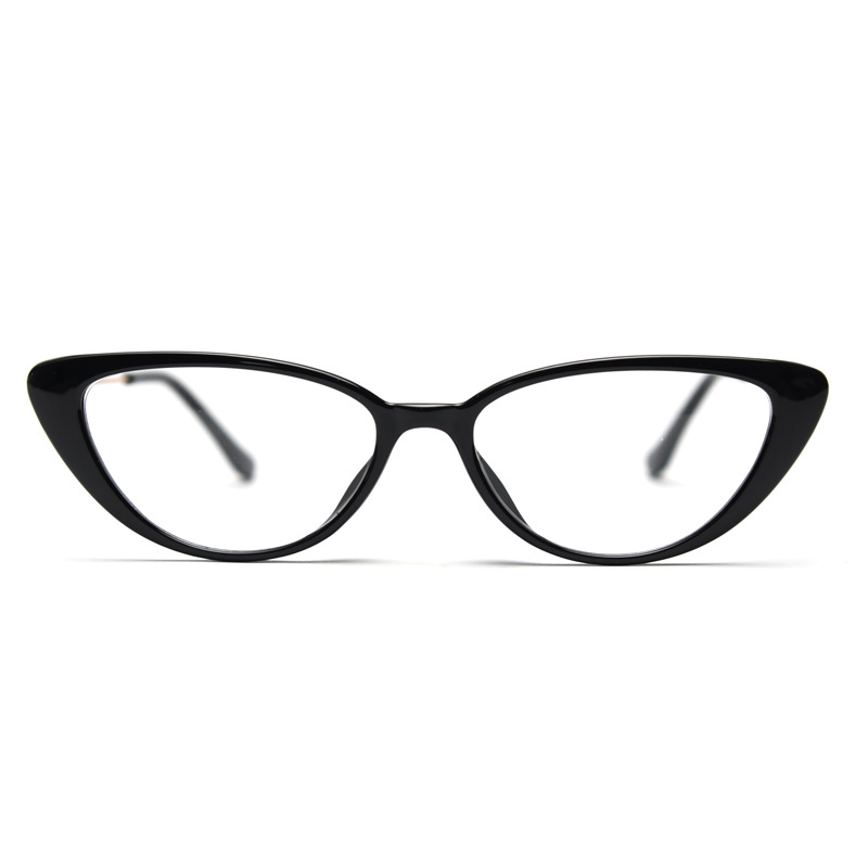 Retro TR90 Small Frame Cat Shaped Glasses For Women Fashionable Artistic Prescription Ready Non Prescription Available_voghion.com