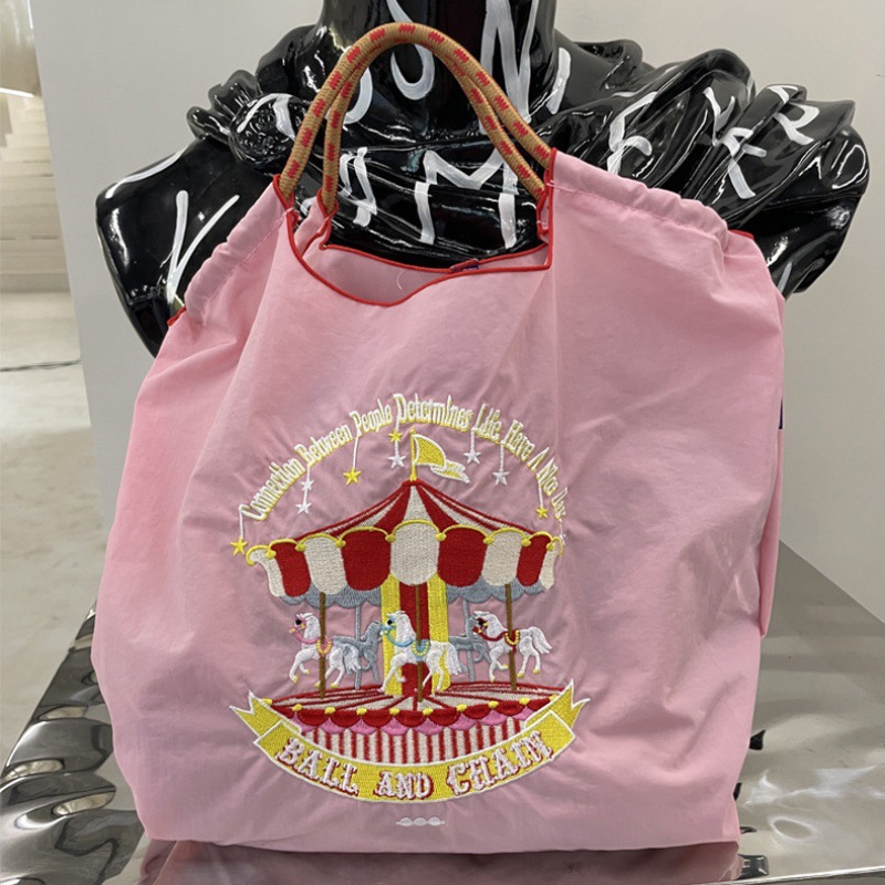 핑크 캐러셀 L (어깨끈 제외)