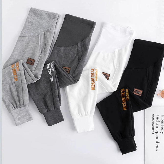 Беременные женщины носят вышивку на улице 2024 Весна осень Повседневные стучки для ног