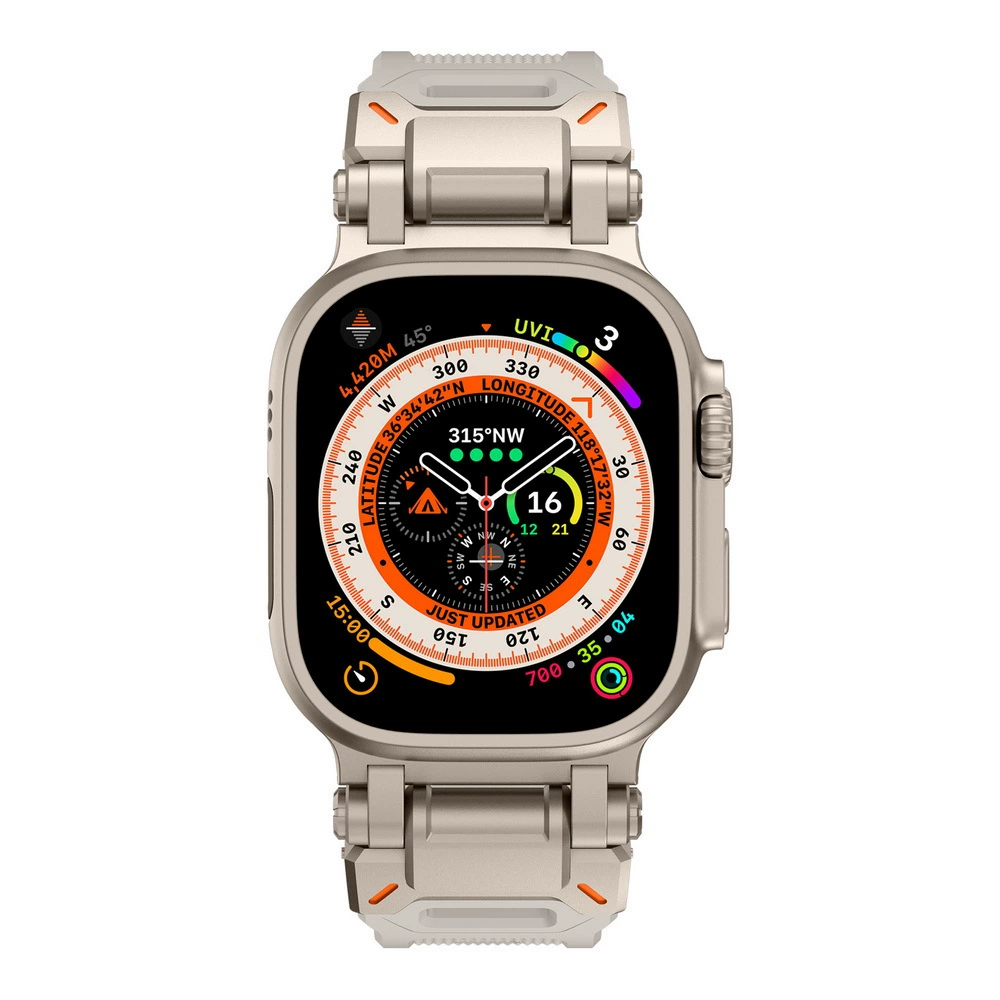 Совместимый с Apple Watch 9/8/7/6/5/4/SE, ремешок AP Explorer из TPU