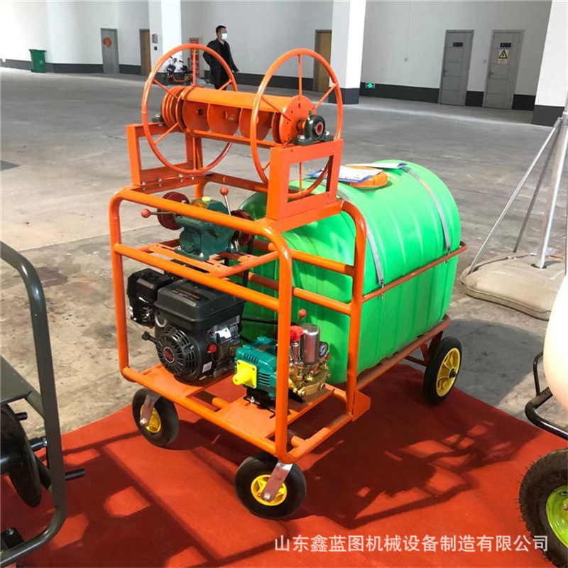 全自动消毒防疫打药机园林苗圃推车弥雾机鸡鸭牛羊养殖场消杀喷雾