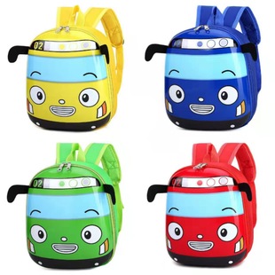 Cross-border children's soft shell schoolbag kindergarten cartoon student shoulder bag children's gift schoolbag backpack bag manufacturers