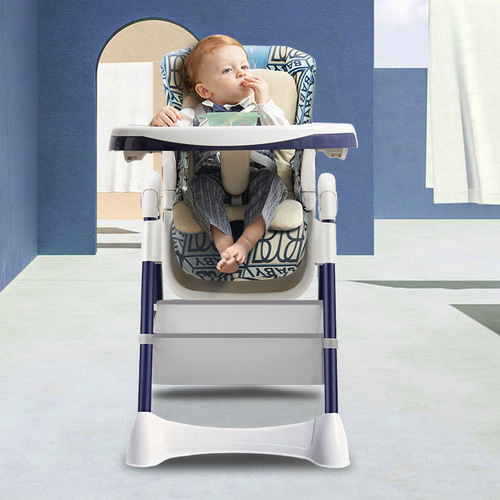 Baby Dining Chair, Multifunctional Adjustable Children's Chair, Infant Eating Table Chair, Household Portable Reclining Chair