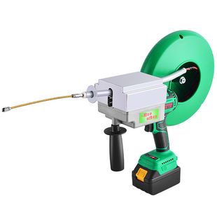 Lithium battery threading machine automatic threading automatic electrical universal wire threading electric drawing threading artifact