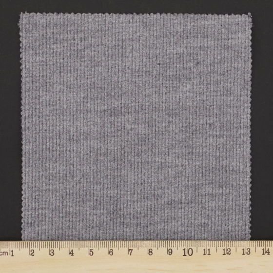 Sanding fine pit knitted fabric 380g single-sided high elastic rib fabric thick rib base shirt fabric for autumn and winter