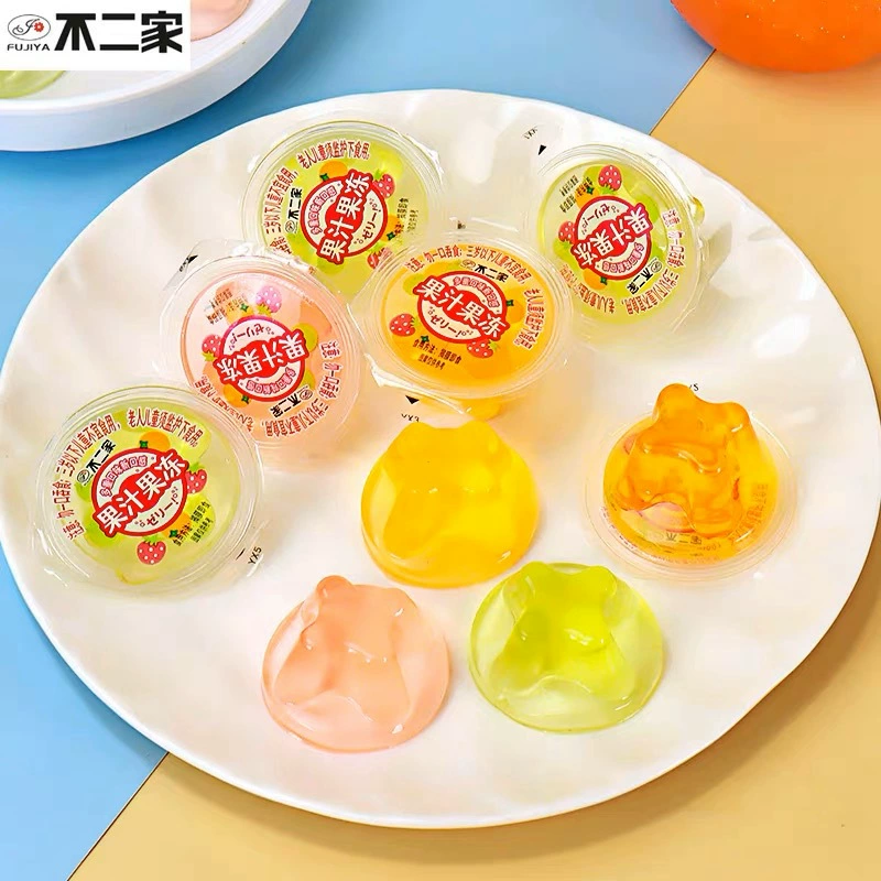 Buerjia Juice Jelly ассорти вкусы свадебный подарок на день рождения мешок закуски сувениры 90г/6 штук