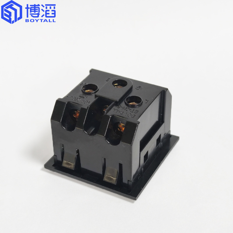 博滔10A新國標插座中式五孔插座AC電源嵌入式插座中規PDU插排插座
